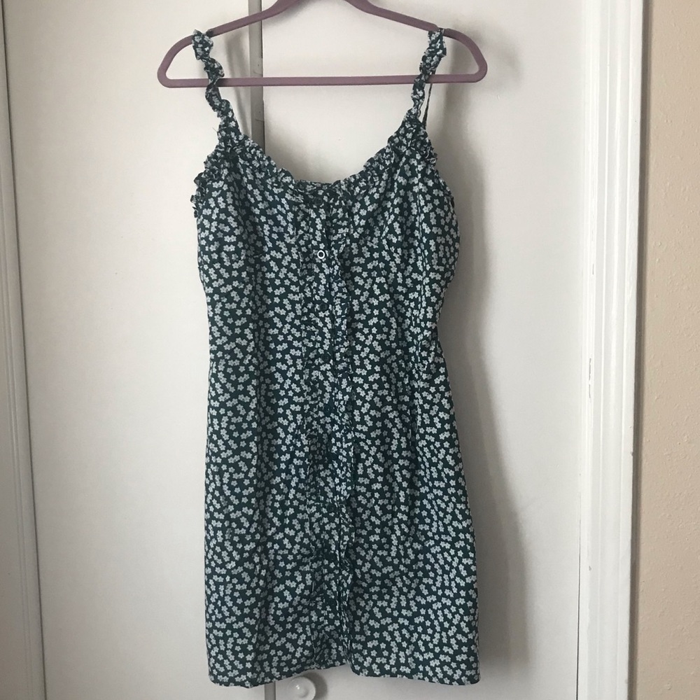 Shein floral mini dress